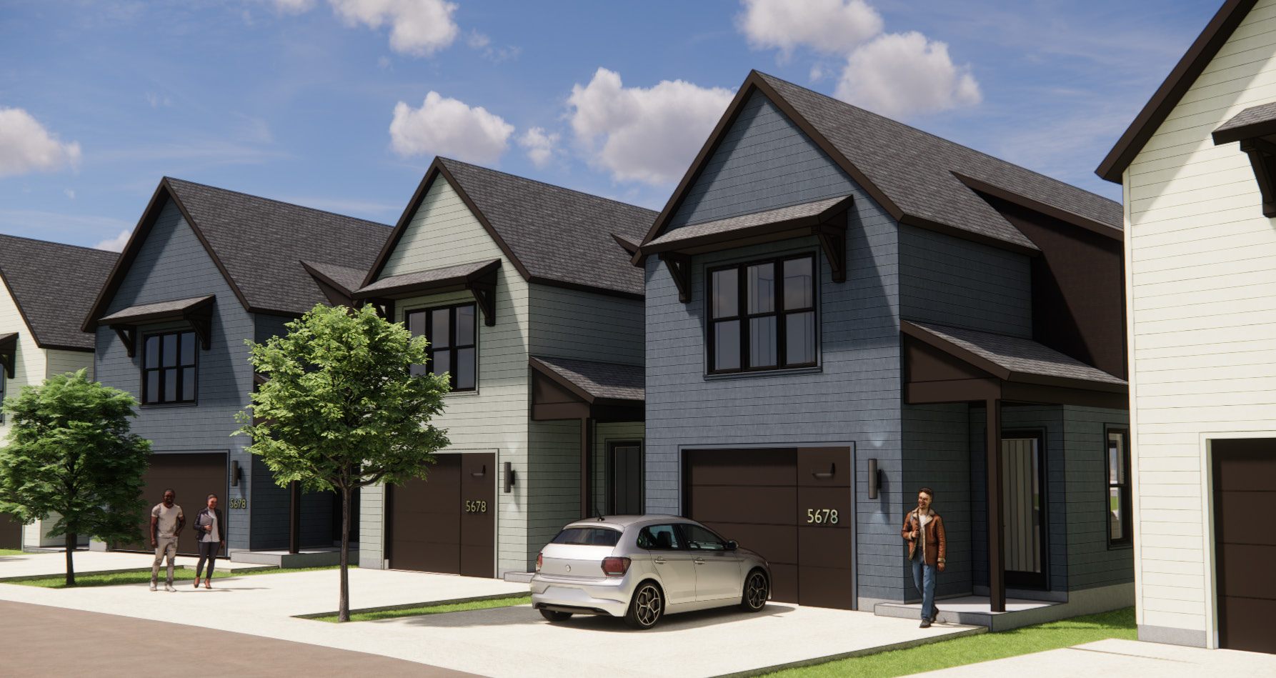 Cottage front exterior