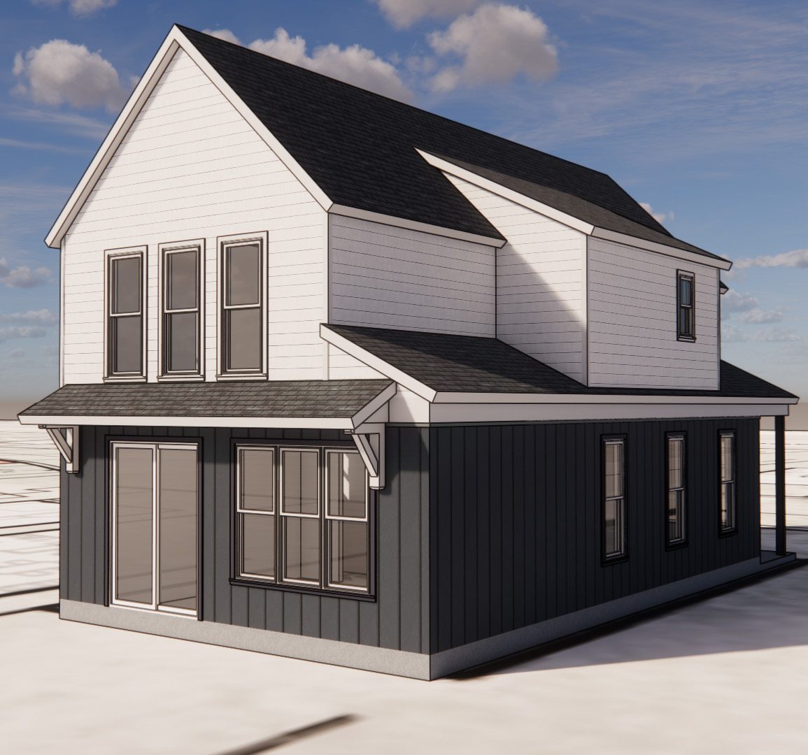 1-Car Collection exterior, Option A
