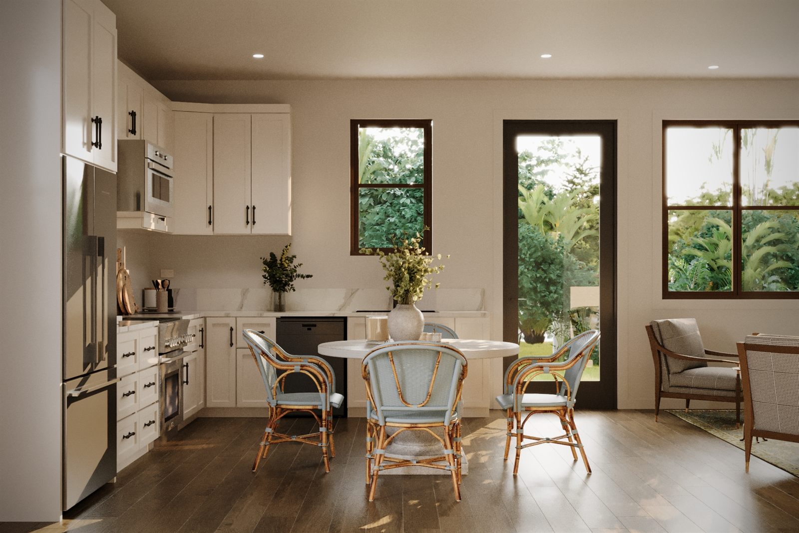 Signature dining and patio door