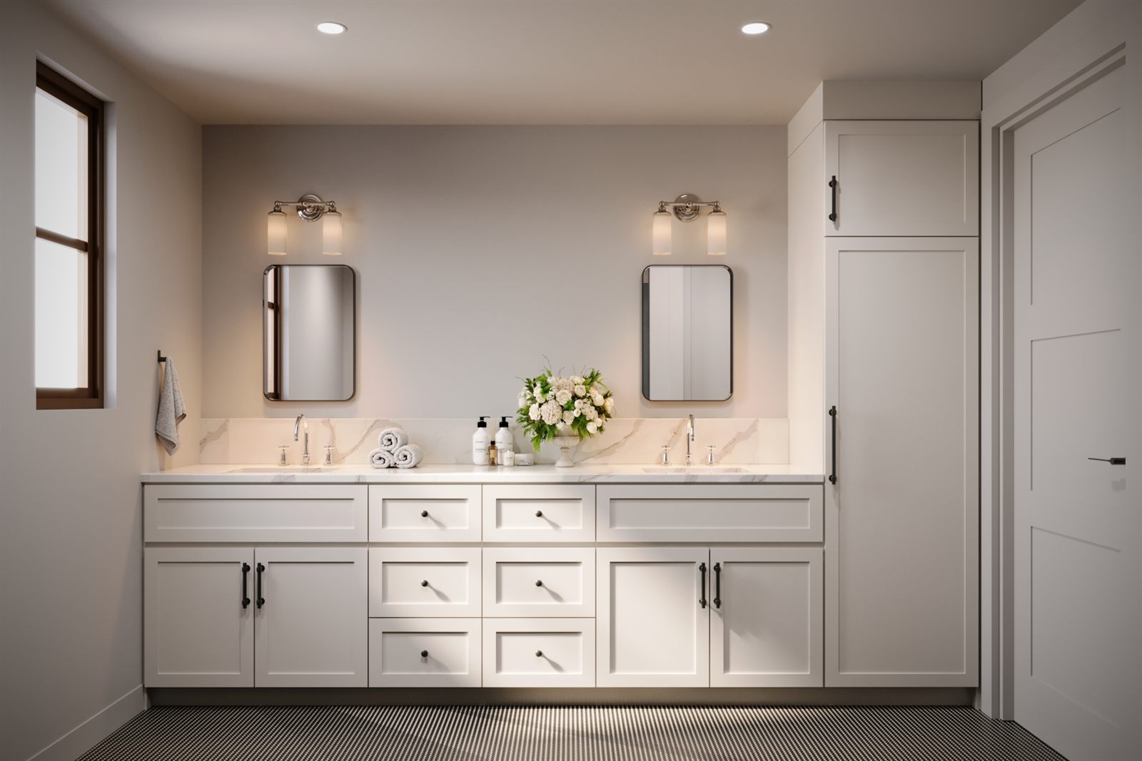 Signature primary bath double vanity